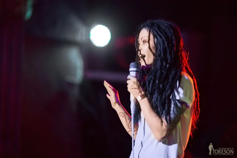 Nuki on stage, OZZ, Chelyabinsk, 7 April 2018 — photo 9 of 12