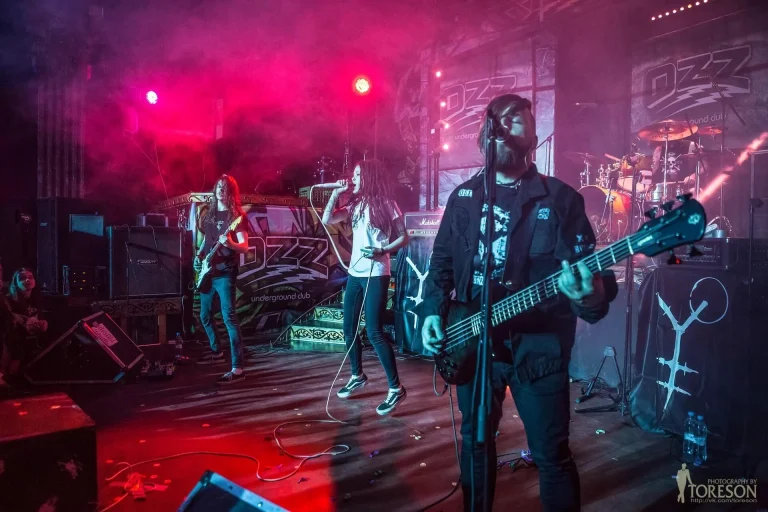 Nuki on stage, OZZ, Chelyabinsk, 7 April 2018 — photo 10 of 12